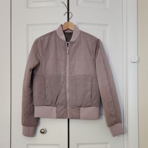 Lululemon Athletica Non Stop Reversible Bomber Jacket Size 6